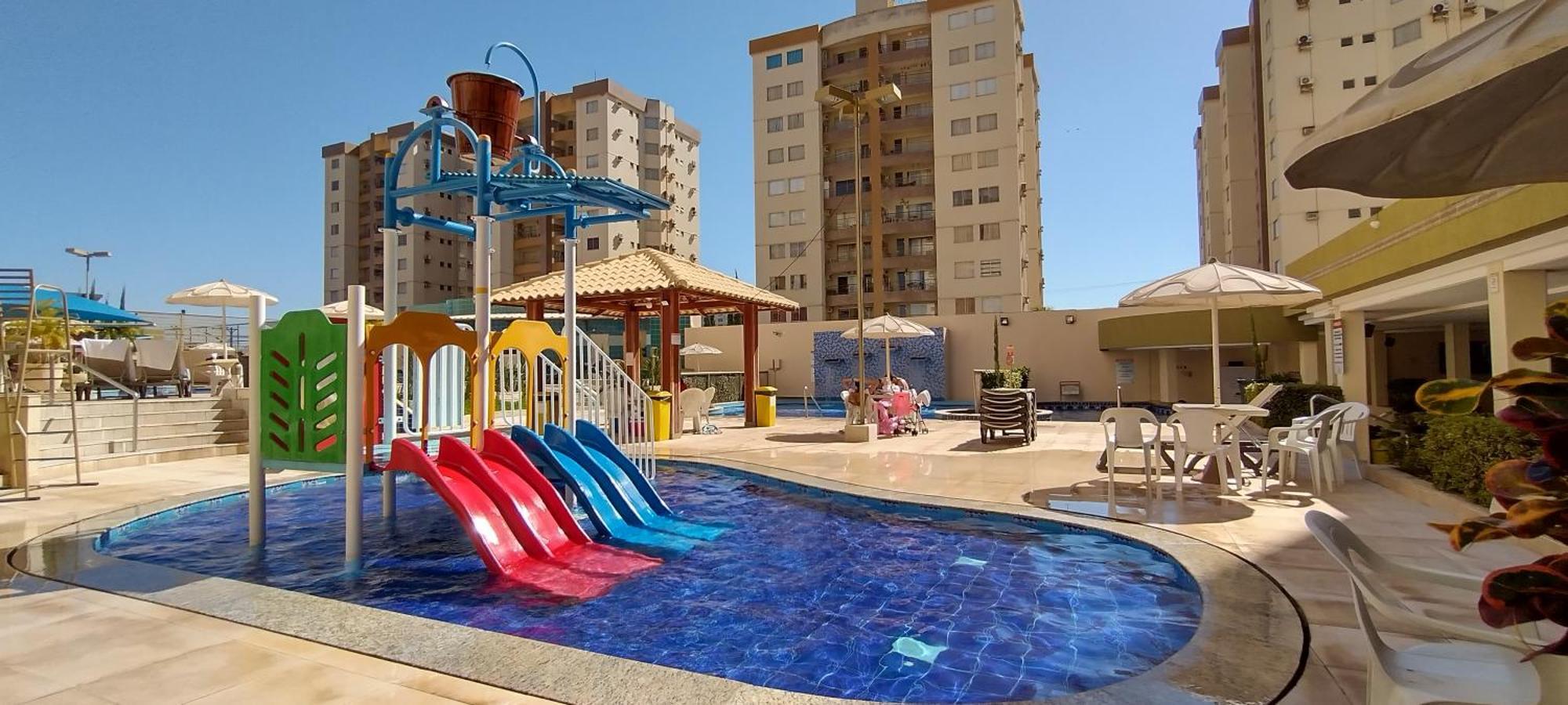 Prive Das Thermas I Caldas Novas - Achei Ferias - Com Roupa De Cama Eksteriør billede