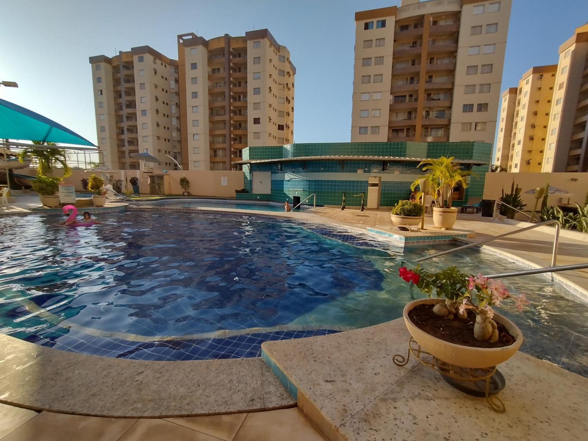 Prive Das Thermas I Caldas Novas - Achei Ferias - Com Roupa De Cama Eksteriør billede