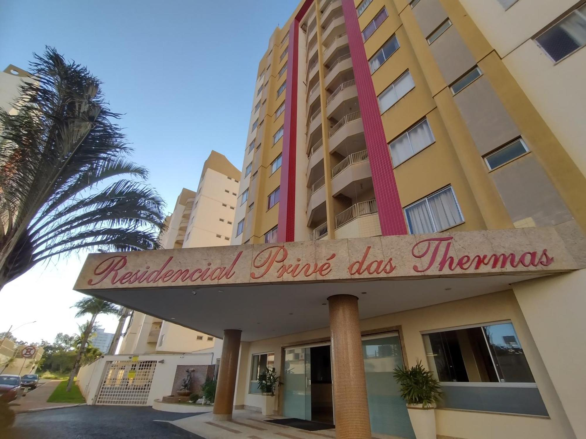 Prive Das Thermas I Caldas Novas - Achei Ferias - Com Roupa De Cama Eksteriør billede